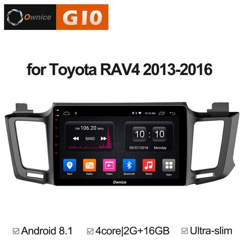 Ownice G10 S1610E  Toyota Rav4, 2013 (Android 8.1)